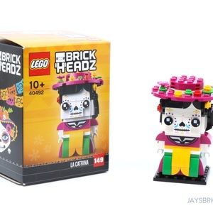 RETIRED! Lego BrickHeadz La Catrina Day of the Dead Toy 141 Pieces 40492 NIB